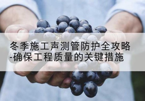 葫芦岛冬季施工声测管有哪些防护要点？-冬季施工声测管防护全攻略-确保工程质量的关键措施